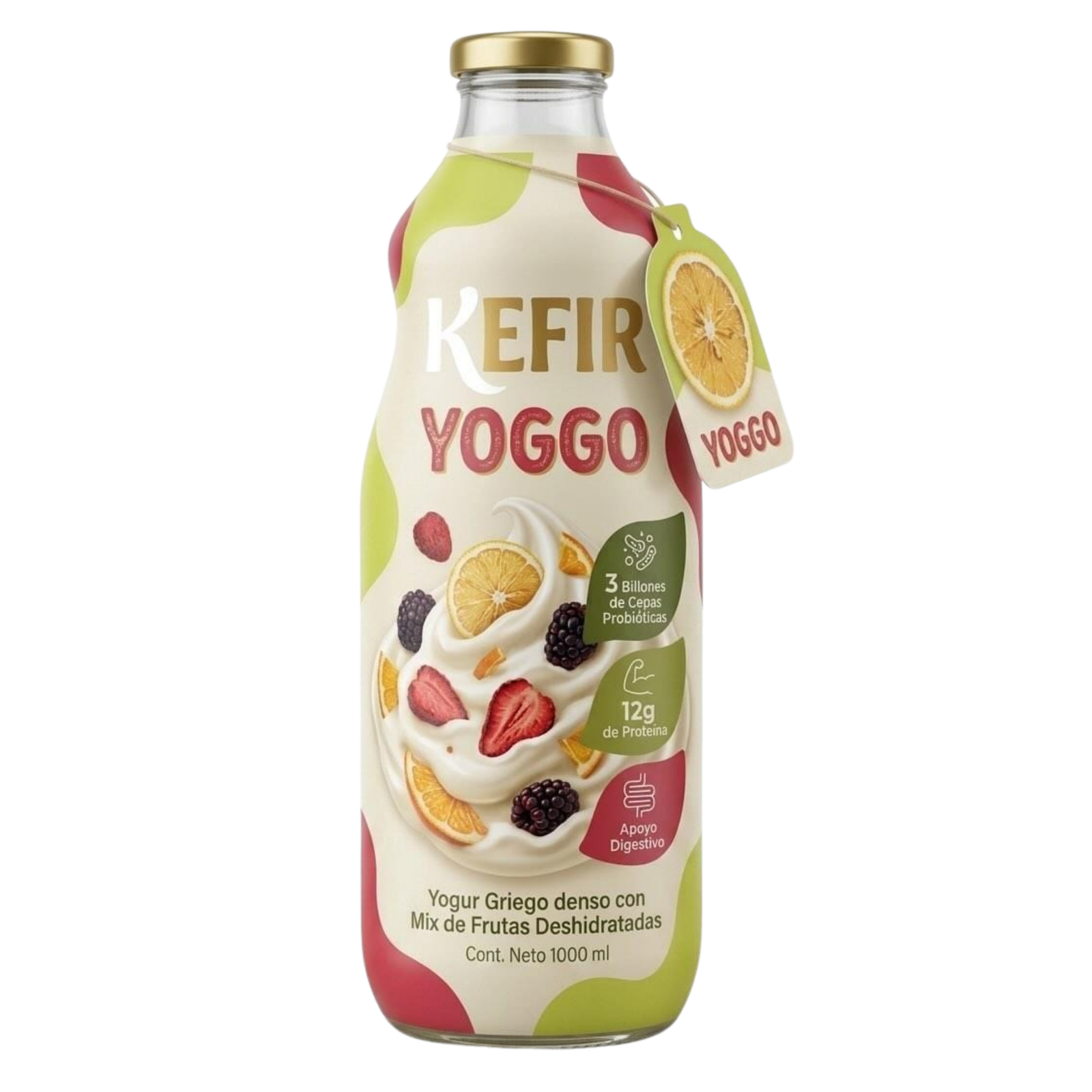 Yogur griego con kéfir en Riobamba Yoggo